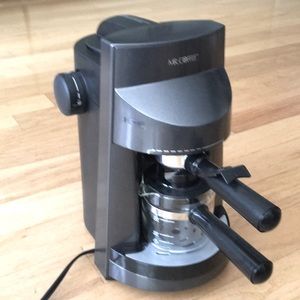MR. COFFEE 4-Shot Steam Espresso Maker